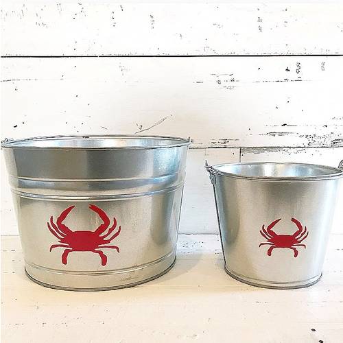 Refreshments Bucket Red Crab Small