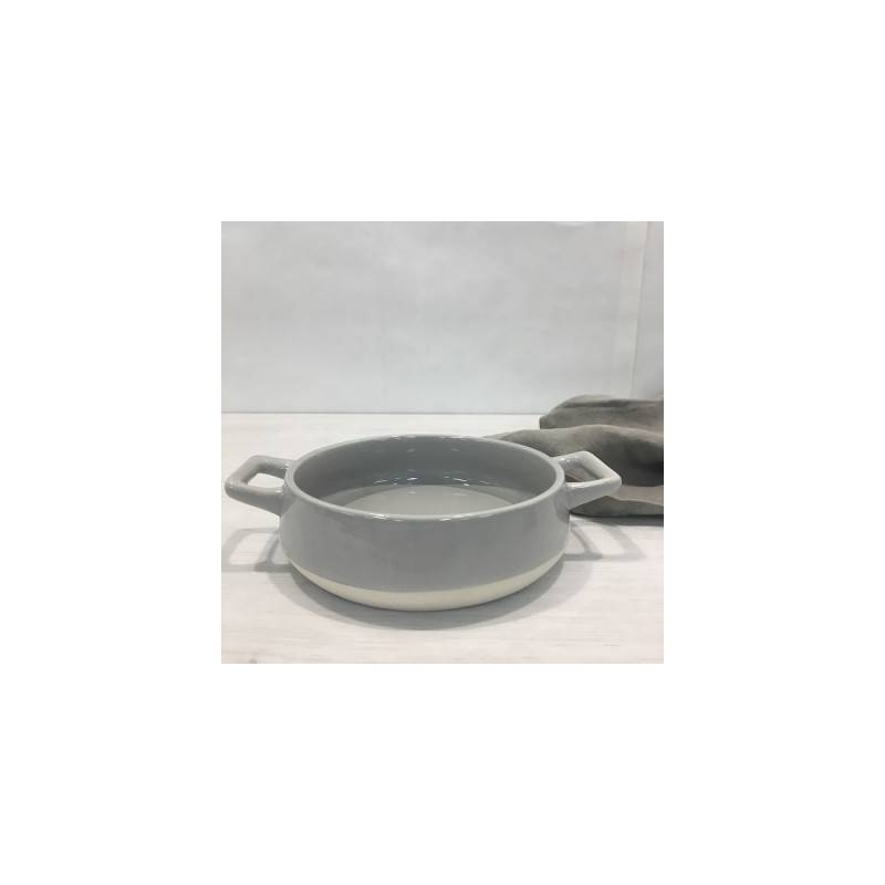 Porcelain Grey Tapas Bowl