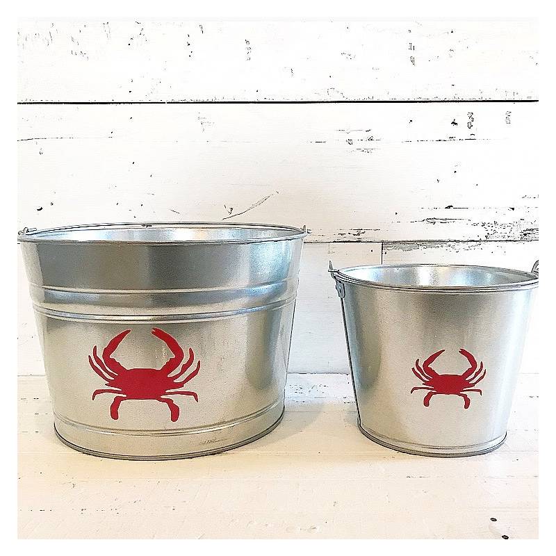Refreshments Bucket Red Crab Small