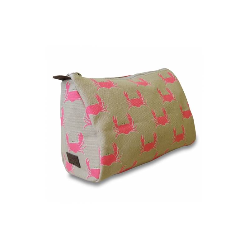Sloane Ranger Crab Cosmetic Pouch